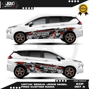 EXP 007-STIKER DECALL DESIGN THAILOOK SEMUA MOBILEXPANDER INNOVA FORTUNER -STIKER DECAL FREE NAMA