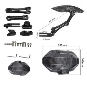 StopGuard Universal Motorcycle Mudguard Rear Fender Extender Mudflap Mud Splash Guard UNIVERSAL REAR