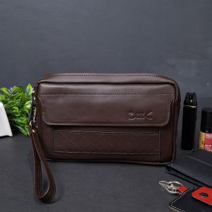 DIEK Handbag Pria Kulit Clutch Pria Premium Tas Tangan Pria Kulit DK03