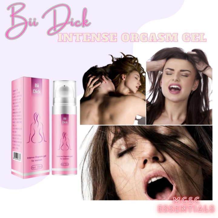 Bii Dick Intense Orgasm Gel for Women Lubricant Fast Orgasm Vaginal  Tightening Gel Moistening Pleasure Enhancer Aphrodisiac Increase Female  Sexual Stimulant Improve Quality of Sex Enhance Female Libido 15 ML