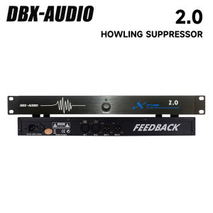 DBX-AUDIO 6.0 Digital Feedback Suppressor ป้องกันการรบกวน / อัจฉริยะปุ่มเดียว Anti-swatching Feedback Suppressor การประมวลผล DSP แบบดิจิตอล 4 คอร์เพื่อตอบสนองความต้องการไมโครโฟนที่หลากหลาย