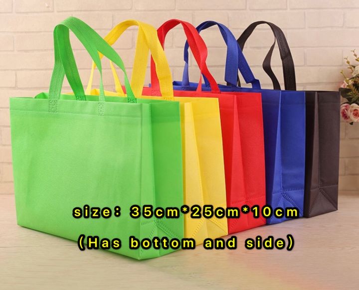 Charlene eco bag10 mixed colors (8-10 colors) horizontal portable