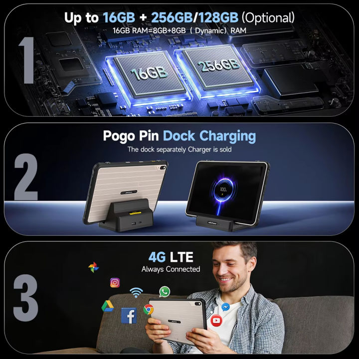 Ulefone%20RugKing%20Pad%202%20Pro%20Rugged%20Tablet%2010200mAh%2010.1"Up%20to%2016GB+256GB%20Android%2016%2048MP%2010.1"%204G%20-%20Image%203