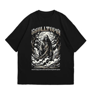 Kampunk tshirt streetwear distro skulltopia desain premium polyester quality - 101