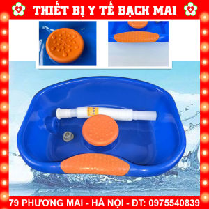 Chậu Máng Gội Đầu Cho Bà Bầu Người Già Người Bệnh Trẻ Em - Thế Hệ Mới Có Đệm Cao Su Đầu Cổ