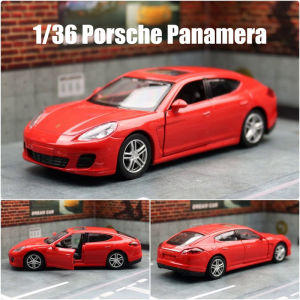1/36 Porsche Panamera Turbo Toy Car Model For Children 5 RMZ CiTY Diecast ature Pull Back Collection Gift For Kid Boy