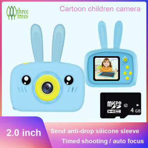 【Protective Pouch Provided】threetrees 2 Inch Toy Camera For Kids Full HD 1080P Portable Digital Video Camera For Kids Outdoor Play Great Christmas Gift For Kids