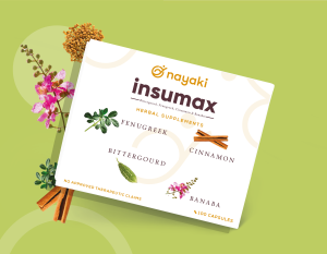 VEDALIFEPH Nayaki Herbal Insumax  - Better sugar control 100 Capsules