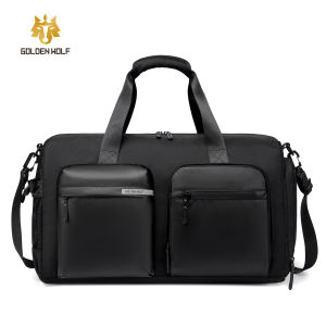 GOLDEN WOLF LXB00917 Polyester Travel Duffle Bag Carry-on Bag for Every Journey Lightweight Sturdy Design Perfect for Carry-on