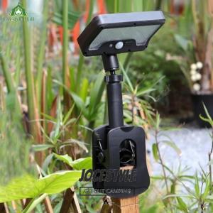 [Jocestyle Mall] Solar Wall Light Solar Powered Flood Light Auto On/Off Motion Sensor LED Induction Lamp 3 Modes Porch Light for Camping
