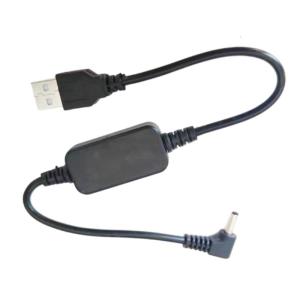 35cm USB Một Nam để dc3.5mm mở rộng khuỷu tay dây 5V-12V cung cấp điện cho nhà Router mini các thiết bị