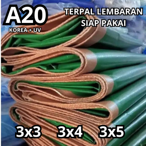 Terpal 3x4 A20 Korea Golden army Terpal Tenda Plastik tutup Truk Anti air