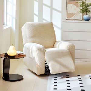 The joy of home Recliner Sofa Cover Stretch Slipcover Armchair Protector Single Seater Washable Elastic Rumah Tangga Lounge