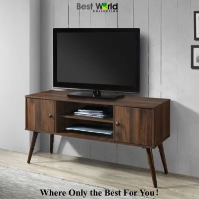 Best SCANDI TV Cabinet (Scandinavian TV Cabinet With 2 Doors) - TV 8002 (Col Walnut / Espresso / Rustic Gray / Wotan Oak)