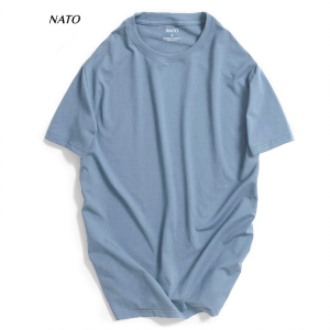 Áo Thun Cổ Tròn Nam COTON Vải Cotton Cao Cấp Đẹp Phông Trơn Tay Ngắn Màu Trắng Đen Đỏ Xanh Navy Họa Tiết NATO