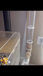 DIY Hamsters Tunnel Set 7.5cm Small Pet Hamsters Toys Hamsters Cage Pipeline Connector
