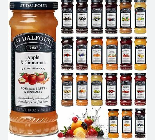 St Dalfour Fruit Spread 284G Huat Tiong