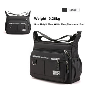 (Ship in 12hrs)Multiple pockets Male Waterproof Single Shoulder Bags Short Trip Lightweight messenger Chest Bag Oxford Men Women Crossbody Bag