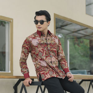 Jayabaya Batik SAMITRA II Kemeja Batik Furing Lengan Panjang