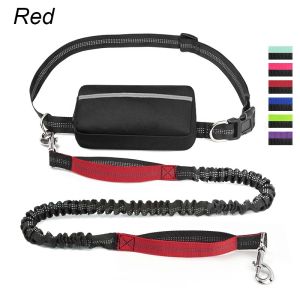Multifunctional Sports Waist Bag Extended Hand Free Leash Adjustable for Dog Walking and LeashRunning Leash with Waist Bag2026