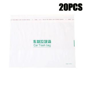 40PCS Kantong Sampah Mobil Tempel Praktis/Car Trash Bag Dengan Perekat Tempel Vehicle Garbage Bag