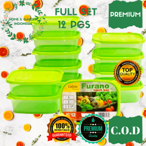 Toples Plastik Set 6Pcs: Penyimpanan Makanan & Bumbu yang Praktis