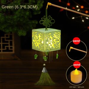 ORIGE HOUSE Mid-Autumn Festival DIY Mid-Autumn Lantern Chinese Style With LED Light Handmade Lanterns Party Decor Good Luck Photography Props