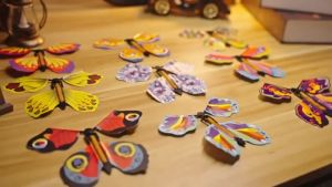 Wind-up Party Supplies 10pcs Magic Butterflies/Flying Butterfly Toys/Childrens Surprise Gifts