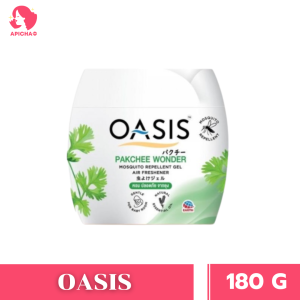 OASIS Mosquito Repellent Gel Air Freshener 180g(1pcs) เจลไล่ยุง เจลปรับอากาศ 180 กรัม x1 ชิ้น