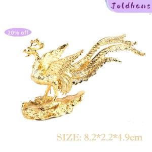 Joldhans Vàng Phoenix Tượng Hương Stick Chủ Trang Trí Nội Thất Mini Xách Tay Hương