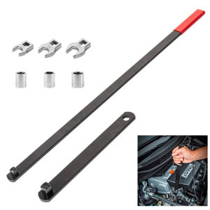 Repair Workshop Tool 🔥8pcs🔥 Idler Pulley Adjustment Wrench Belt Tension Tensioning Adjuster Lever Tool Extension Wrench