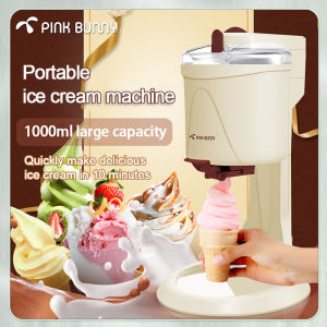 Ice cream Machine Fully Automatic Mini Fruit Ice Cream Maker 冰淇淋机 for Home Electric DIY Kitchen Household Use Fruit Dessert Machine