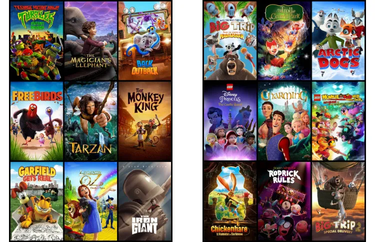 English animation movies on sale with english subtitles