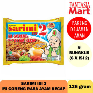SARIMI ISI 2 RASA AYAM KECAP PACK PER 6 BUNGKUS (6 X ISI 2) FUN CORNER DENGAN PAKING AMAN