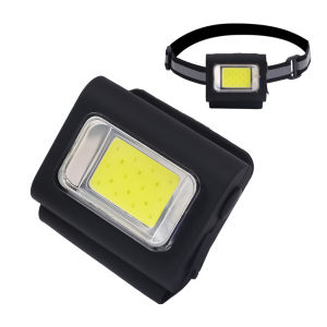 1Set New Magnetic COB Light LED Running Light Outdoor Backpack Safety Silicone Clip Mode Worklight Headband Headlamp Walking Lamp for Night