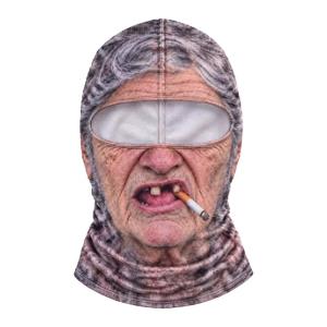 Funny Face Balaclava Masks Skull Mask Seamless Balaclava Mask Headwear Scarf Motorcycle Riding Hat Ski Caps