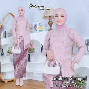 [ COD ] SETELAN KEBAYA KUTUBARU PAYET TULLE - KEBAYA WISUDA - KEBAYA PESTA