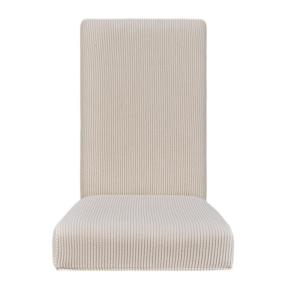Spill Proof Stretchable Chair Slipcover Warm Soft Fabric NonSlip Chair Cover For Indoor Outdoor Furniture Protection