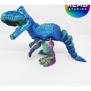 CUERO Mainan Dinosaurus T-REx Artikulasi Edukasi Anak Terpopuler