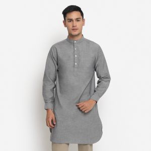 PROMO! Baju Kurta Pakistan Koko Katun Premium Warna Oxford Pria Toraformen 004