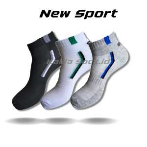 3 Pasang ASOCK Kaos Kaki New Sport Pria Dan Wanita