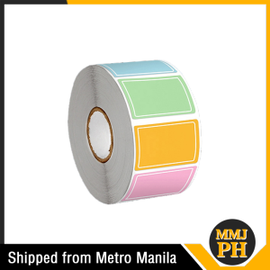 800Pcs/Roll Waterproof Self Adhesive Labels Colorful Classification Stickers Removable Labels