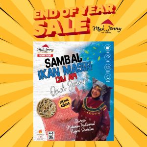 PROMO SAMBAL IKAN MASIN CILI PADI OMAK JENNY MAK JENNY READY TO EAT SEDIA DIMAKAN