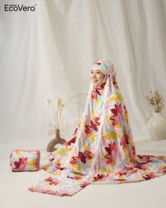 PREMIUM MUKENA - Mukena Dewasa 2in1 Premium Ecovero Angeline Series