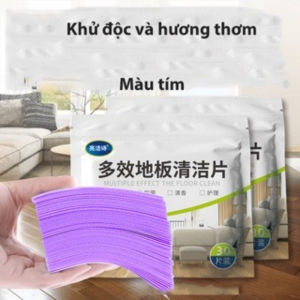 Giấy lau sàn tẩy rửa sàn nhà có 5 mùi hương ( 30 miếng/gói)