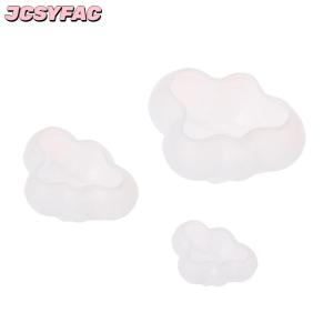 JCSYFAC 3D đám mây hình dạng sô cô la Silicone Khuôn mousse fondant Cube bánh kẹo khuôn