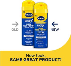 DR.SCHOLLS ODOR-X POWDER SPRAY 133G