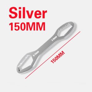 Multifunctional Torx Wrench 8-22mm Adjustable Wrenchs Double-Head Ratchet Spanner Tools for Car Repair