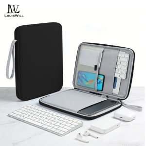 LouisWill Digital Bag Tablet Case Shockproof Waterproof Carrying Bag With Multiple Pockets And Handle For 10.9 Inch Tablet
