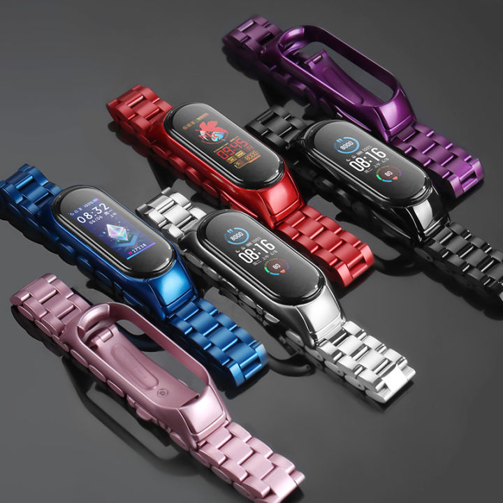 KoGiio Bracelet De Rechange En Cuir Souple Et Respirant Pour Xiaomi Smart Band 10/9/8/Xiaomi Mi Band 10/9/8 Marron